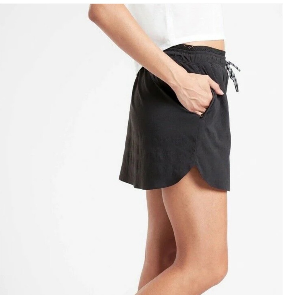 Athleta Crest Skort Black Size 8 Built-In Shorts Activewear Golf Tennis Running - Picture 12 of 12